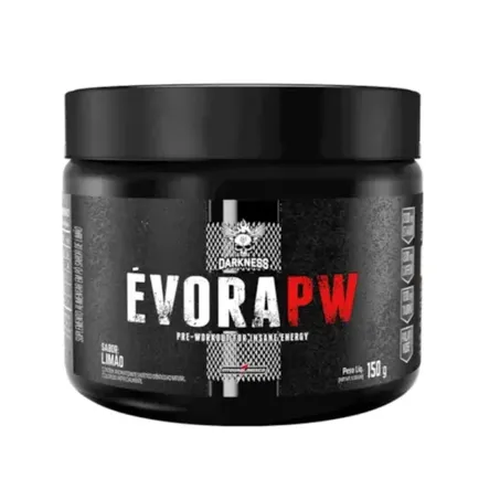 Pré-Treino Darkness Evora Pw Sabor Limão 150G 
