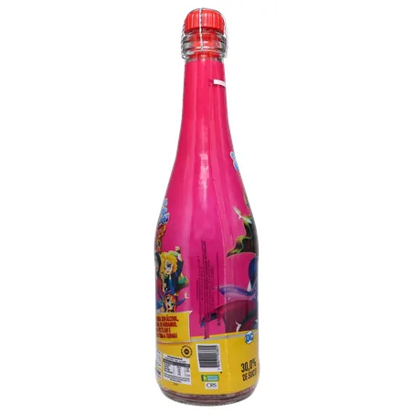 Espumante spunch 660ml zero alcool liga da justica 360-25