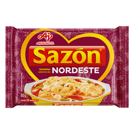 TEMPERO SAZON SABOR DO NORDESTE 60GR
