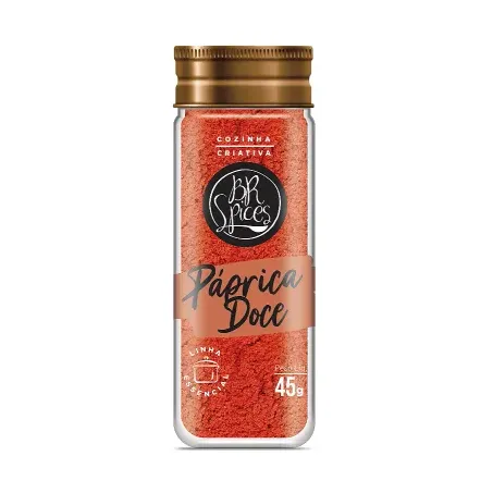 Paprica Br Spices 45g Vidro Doce