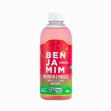 KOMBUCHA ORG MELANCIA  400ML - BENJAMIM