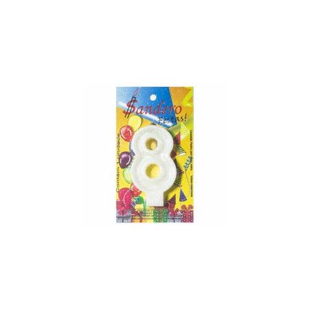 VELA ANIVER SANDERO BRANCA N8