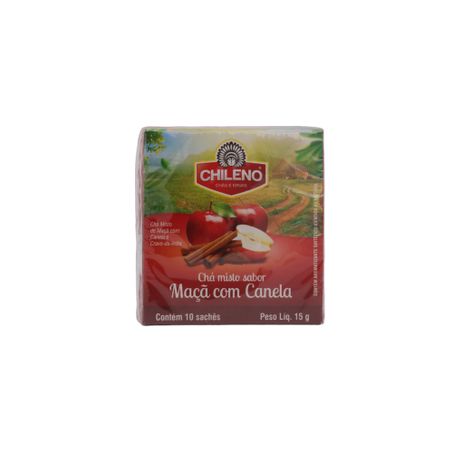 Chá Misto Chileno Maça com Canela Caixa com 10un - 15gr 360-2