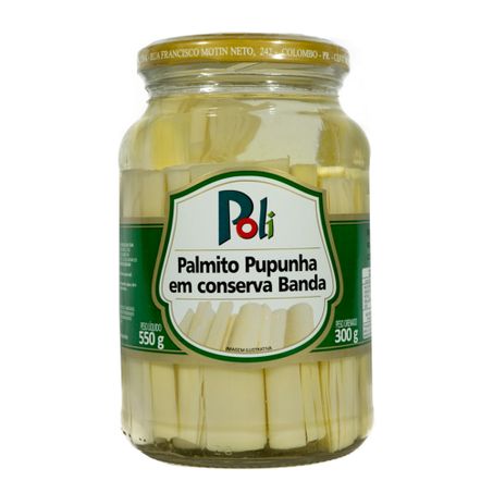 Palmitos Poli Rodela 300g Palmeira Real