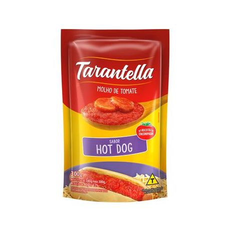 MOLHO TOMATE TARANTELLA HOT DOG 300G SH