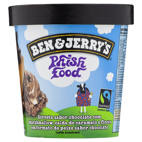 SORVETE KIBON BEN&JERRYS SORV PHISH FOOD 458ML