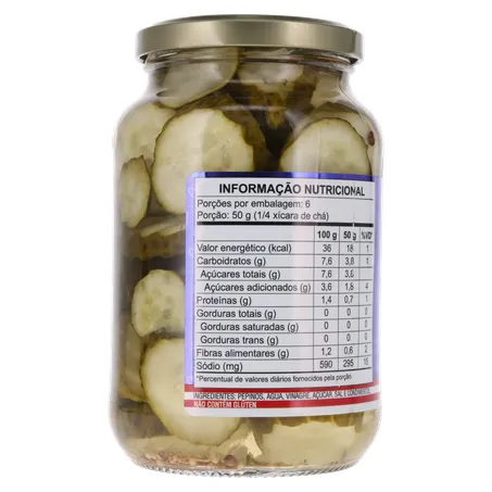 Pepino conserva quintaes rodel.300g 360-24