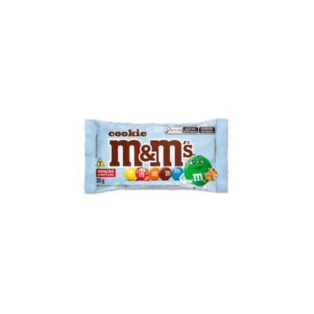 CONFEITO M&M'S CHOCOLATE COOKIE 35G