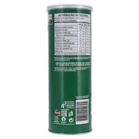 Salgadinho Pringles Batata Pizza Marguerita 105g 360-11