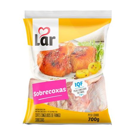 Sobrecoxa Lar 700g - Congelada - IQF
