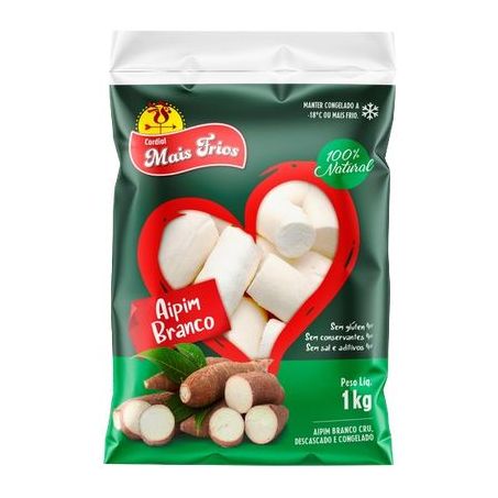 AIPIM CRU DESCASCADO MAIS FRIOS 1KG CONG