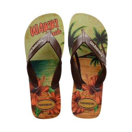 HAVAIANAS SURF AREIA/CAFE/BEGE 43/44