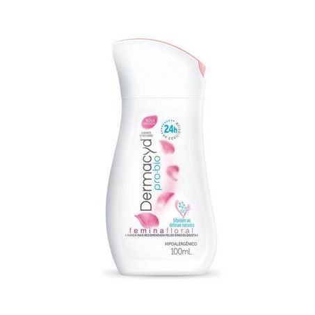 SABONETE DERMACYD LIQ PRO BIO FEMINA FLORAL 100ML