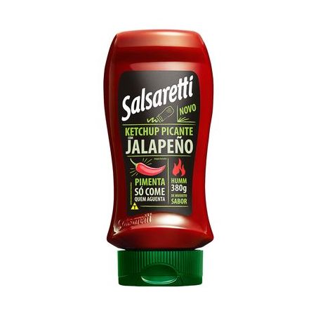 Catchup Salsaretti Picante Embalagem 380G