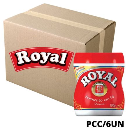 Fermento pcc/06x100g po quimico royal