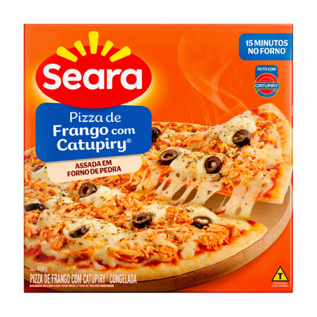 Pizza Seara Frango Catupiry 460G