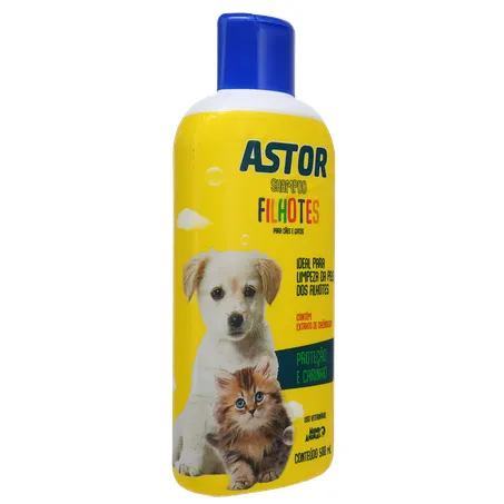 SHAMPOO ASTOR FILHOTES CAES E GATOS 500ML 360-32