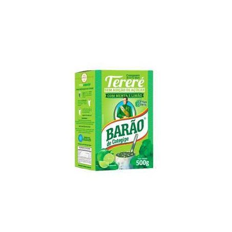 Erva Mate Barão De Cotegipe 500g Terere Menta/Limão