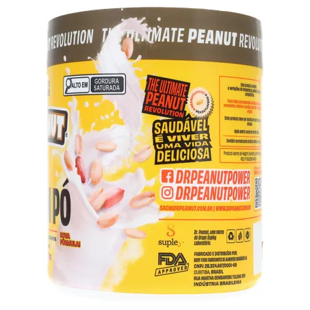 Pasta de Amendoim Dr Peanut Leite em Pó 600G 360-1