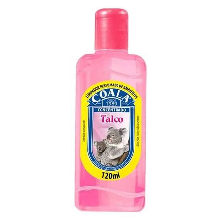 Limpador Perfumado de Ambientes Coala Talco Frasco 120ml