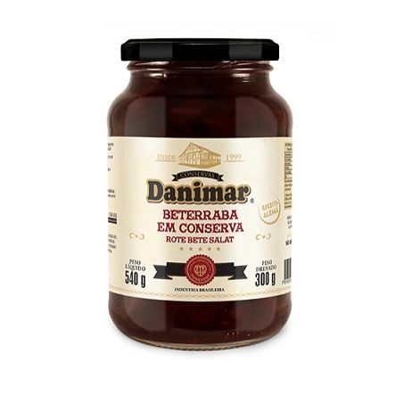 BETERRABA EM CONSERVA DANIMAR 300G