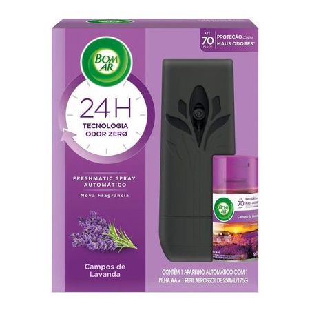 Aromatizador Air Wick Click Air Lavanda Aparelho + Refil 250ML