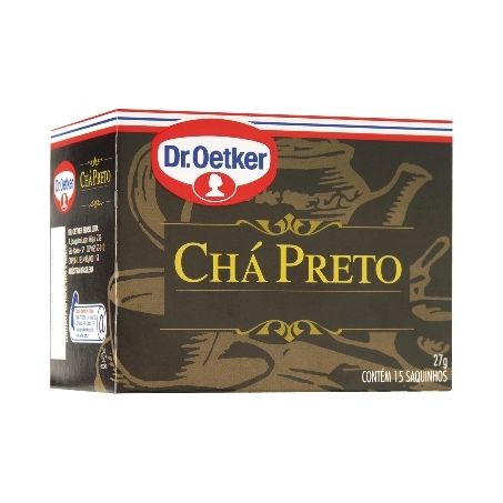 Chá Preto Dr Oetker Caixa 22.5G
