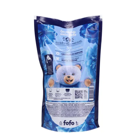 Amaciante de Roupas Concentrado Fofo Azul Tudao 900Ml 360-2