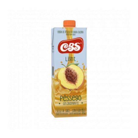 Suco cbs pêssego light 1lt