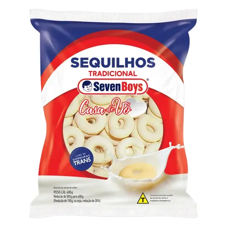 Biscoito seven boys sequilhos tradic 500g
