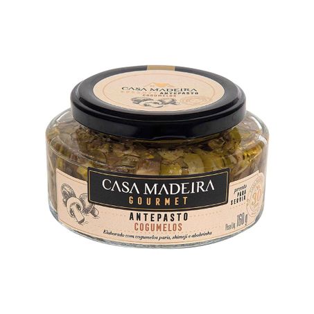 Antepasto casa madeira cogumelos 160 gr