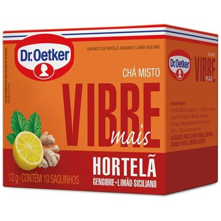 Chá dr.oetker misto vibre mais c/10 12g