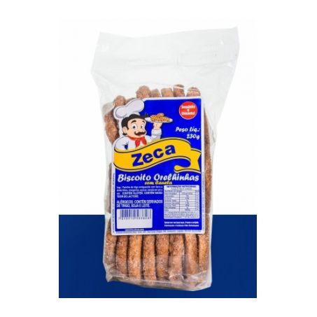 BISCOITO ZECA ORELINHAS COM CANELA 230G