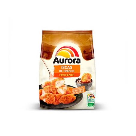 Iscas frango aurora crocante 275g