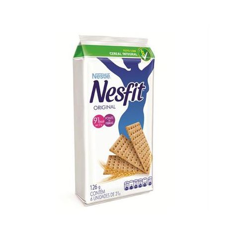 Biscoito Integral - Nesfit Multipack 126G