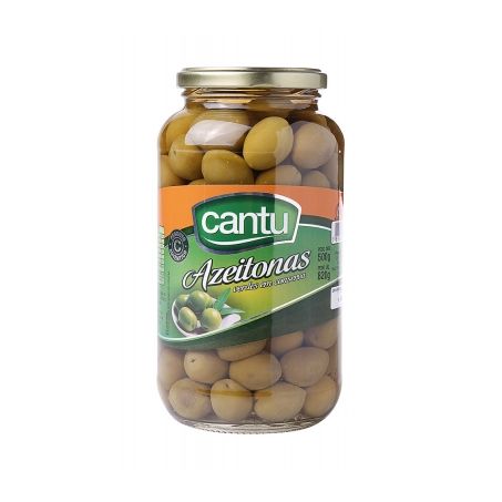 Azeitonas verdes cantu 500g