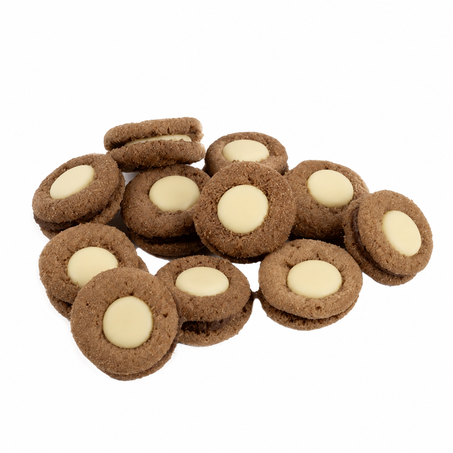 Fribal Mini Cookie Chocolate Branco Kg
