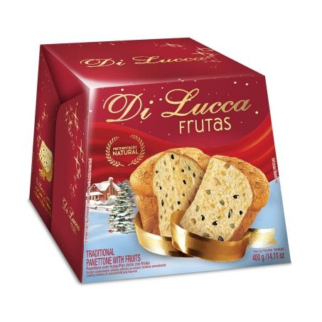 Panettone di lucca frutas 400g