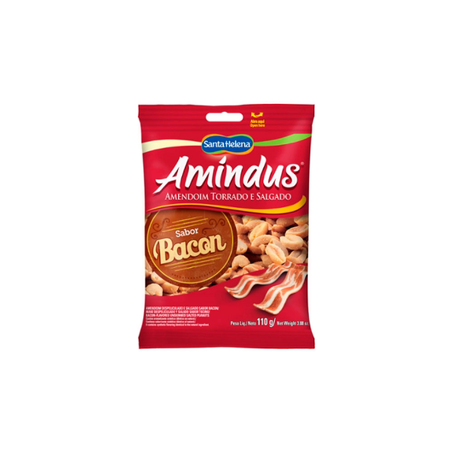 Amendoim Amindus Bacon 110G