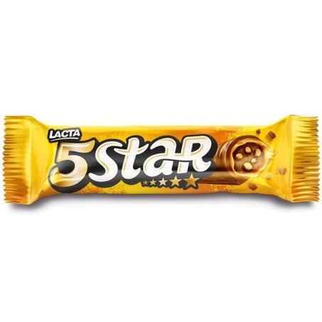 Chocolate lacta 40g 5 stars un