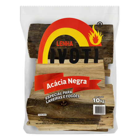 LENHA IVOTI ACACIA NEGRA 10KG