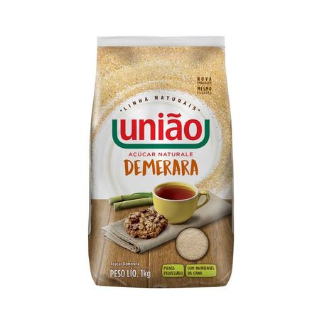 AÇÚCAR UNIÃO 1KG DEMERARA
