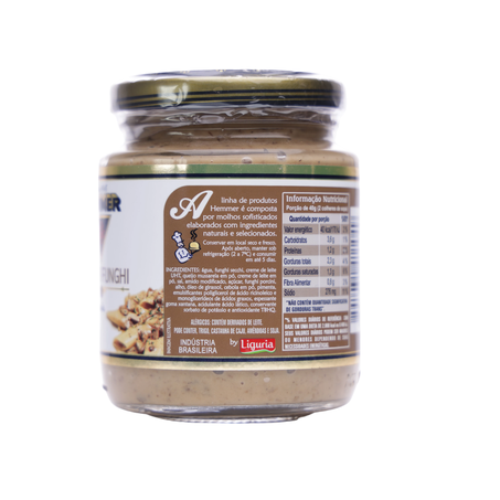 Molho funghi hemmer 220g 360-12
