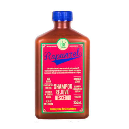 Shampoo lola rapunzel rejuvenescedor 250ml