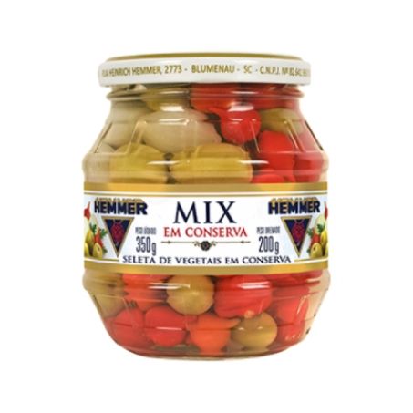 MIX HEMMER EM CONSERVA 350G