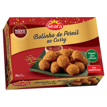 Bolinho de Pernil Seara 300g - Ao Curry