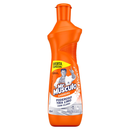 Limpador Mr. Músculo 500ml - Banheiro - Squeeze - Com 20% de Desconto