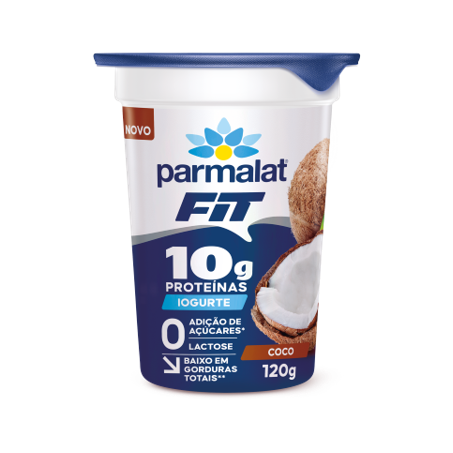 Iogurte parmalat fit coco 120g