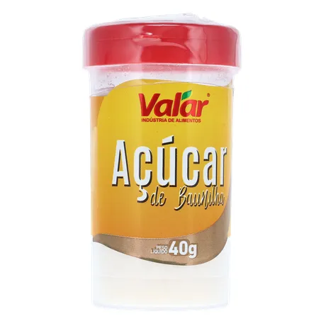 Acucar baunilha valar tubo 40g 360-35