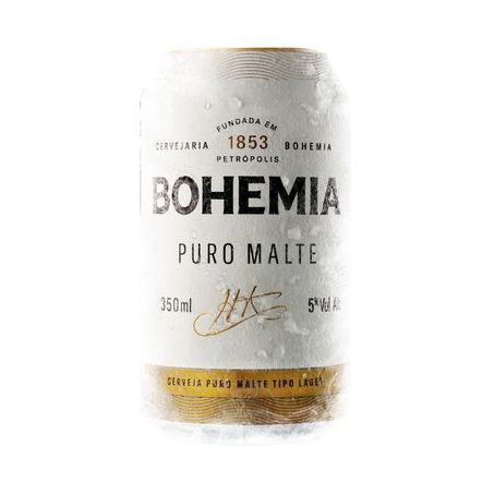 Cerveja bohemia lata 350ml